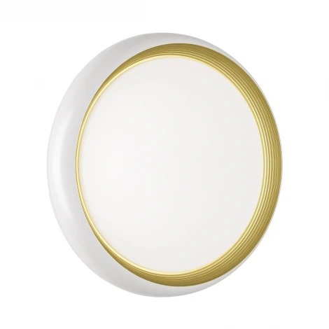 Настенно-потолочный светильник Sonex Tofiq White 7650/ELN пластик/золотой LED 76Вт 3000/4000/6000К