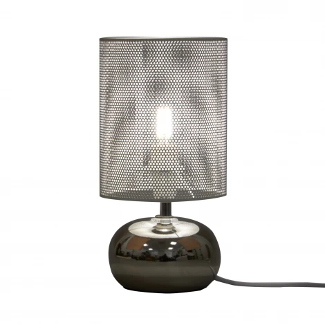 Настольная лампа Серебристый/Белый Uniel UML-B307 E14 SILVER/WHITE