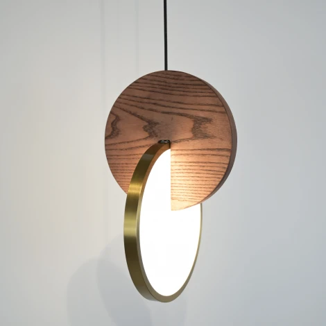 Подвесной светильник светодиодный ImperiumLoft Glatt-Wood01