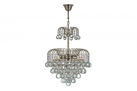 Подвесная люстра Arti Lampadari Bellagio E 1.5.40.100 N (220V, хрусталь, на цепи)