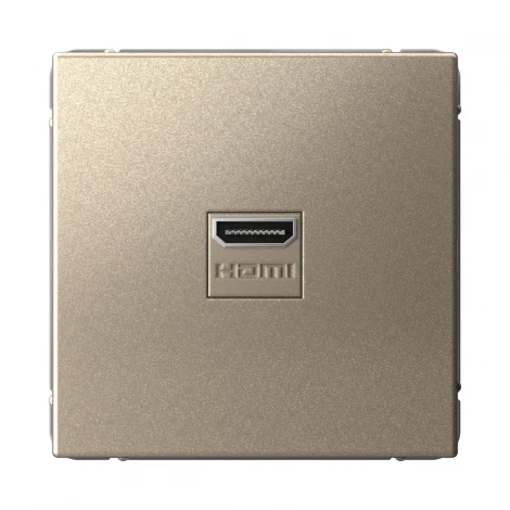 Розетка HDMI (шампань) Systeme Electric GAL000580