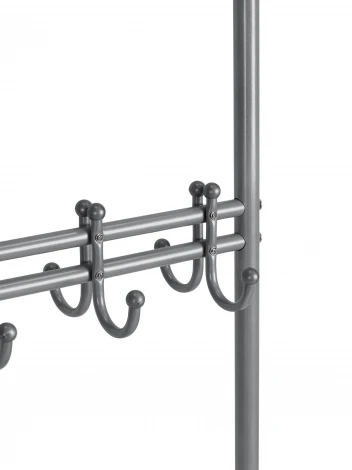 Вешалка напольная М 12М металлик Mebelik 009747