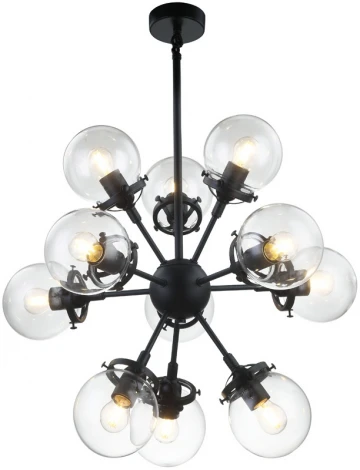 Подвесная люстра Stilfort Ring 2106/00/11P (220V, шарики, молекулы)