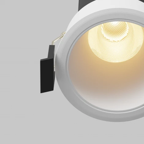 Встраиваемый светильник Maytoni Dip DL116-10W-2.7K-W (LED, 220V, круглые)