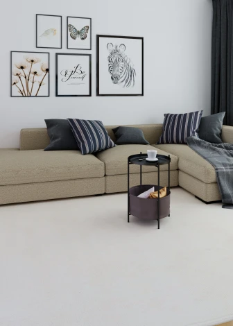 Журнальный стол LAVARIS Элдэй CUBA CHOCOLATE(Коричневый)/черный муар 6238440803