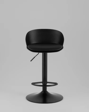 Стул барный Глайс черный PU черная ножка Stool Group УТ000042709