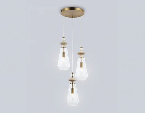 Подвесной светильник с травертином Ambrella Ceramo Modern LH53302