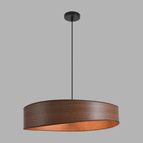 Подвесной светильник Lumion Lagoma 8420/6A черный/коричневый, металл/ПВХ E14 6*40W 220V