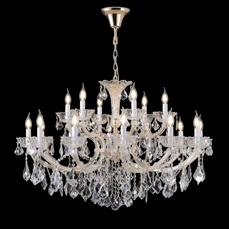 Подвесная люстра Crystal Lux CRISTELLE SP12+6 GOLD