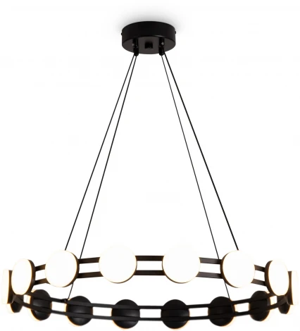 Подвесной светильник Freya Collar FR6180PL-L32B (LED, 220V, на проводе, кольцо)