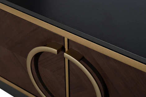 151SV-10002 Консоль шпон 2 ящика 120*80*35см Garda Decor