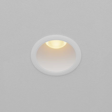Встраиваемый светильник Maytoni Dip DL116-10W-2.7K-W (LED, 220V, круглые)