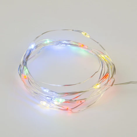 Гирлянда Uniel ULD-S0200-020/DTB/3AA/RC RGB IP20 DEW