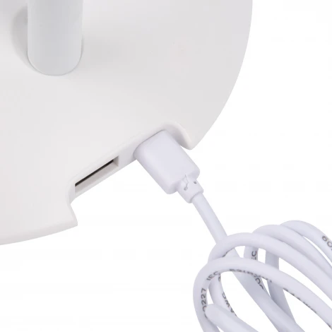 Интерьерная настольная лампа Uniel TLD-562 White/LED/360Lm/4500K/Dimmer (220V, диммер, сенсорный выключатель)