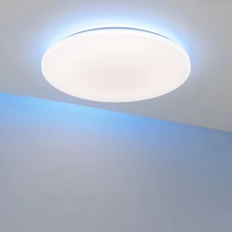 Потолочный светильник SP-FAVOR-R600-50W Day4000-MIX-RGB (WH, 100 deg, 230V, Tuya Zigbee) (Arlight, IP54 Пластик) 057444