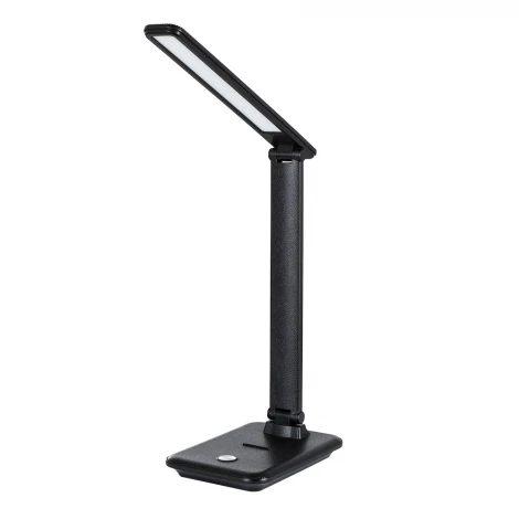 Офисная настольная лампа складываемая Arte Lamp Cambridge A5123LT-1BK (LED, выключатель)