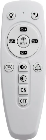 Настенно-потолочный светильник Sonex Vaka 3042/EL (регулировка яркости, LED, 220V, пульт управления, управление смартфоном, умный дом - LampSmart, круглые, IP43)