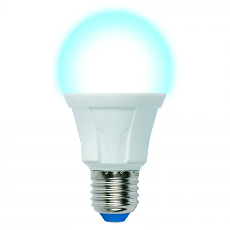 Лампочка светодиодная шар белая E27 13W 6500K Uniel LED-A60 13W/6500K/E27/FR PLP01WH
