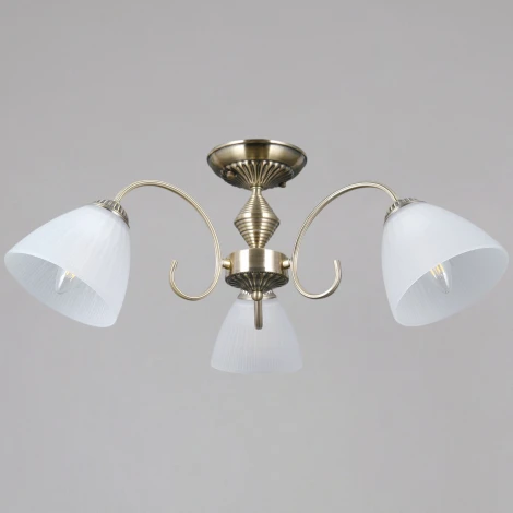 Потолочная люстра на штанге ILLUMICO IL0897-3CSQ-26 AB ELITE