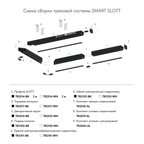 Коннектор Denkirs Smart TR2101-WH