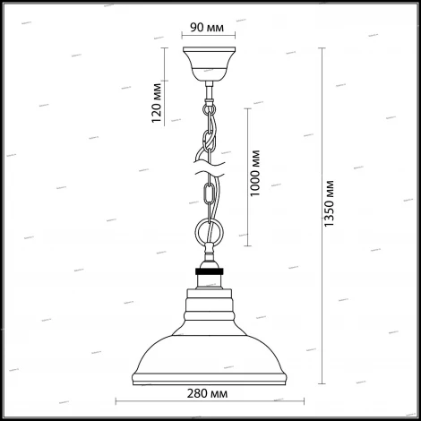Подвесной светильник Odeon Light Latura 2899/1