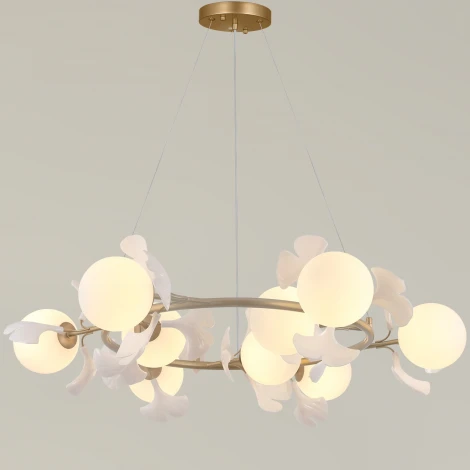 Подвесная люстра ILLUMICO IL1530-9PPA-26 GD BOND