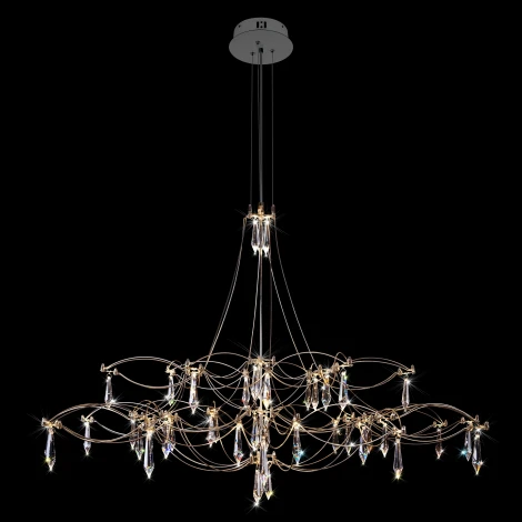 Подвесная люстра светодиодная Loft It Mira 10590/1000 Silver Asfour