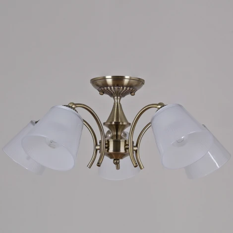 Потолочная люстра на штанге ILLUMICO IL0910-5CSQ-26 AB ELITE