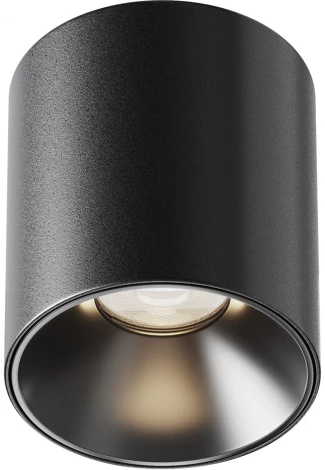 Накладной потолочный светильник Maytoni Alfa LED C064CL-5W4K-RD-B (220V, круглые)