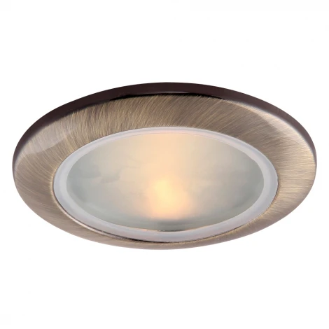 Встраиваемый точечный светильник Arte Lamp Aqua A2024PL-1AB (220V, IP44)
