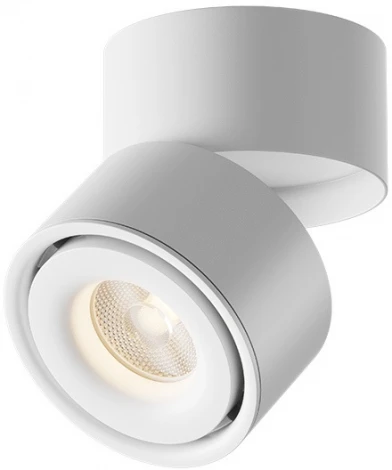 Накладной потолочный светильник Yin 3000K 1x15Вт 24° LED Maytoni Technical C084CL-15W3K-W (220V, круглые)