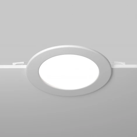 Встраиваемый светильник Stockton 3-4-6K 1x18Вт Maytoni DL017-6-L18W3-4-6K (LED, 220V, круглые, IP44)