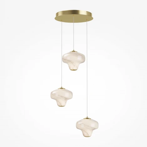 Подвесной светильник LED Maytoni Sirocco MOD359PL-L17BS3K (220V, на проводе, круглые)