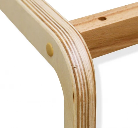 Стул барный SHT-ST58/S94 A5-7 серый/прозрачный лак/черный муар 7654525002