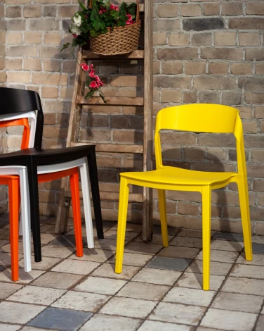 Стул Moris, пластик мокка 4 шт. Stool Group УТ000043474