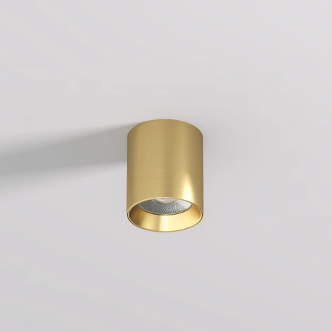 Накладной светильник Denkirs Shine Tube DK2610-SB 10W сатинированная латунь