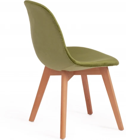 Стул CINDY SOFT (mod. C1021F1) / 1 шт. в упаковке Tetchair (Вельвет,Бук/Зеленый) арт.15844