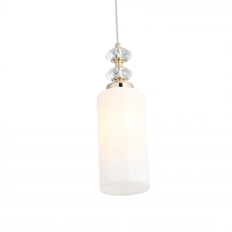 Подвесной светильник ST Luce Элегра SL1402.253.01 Золото/Белый E14*1 40W