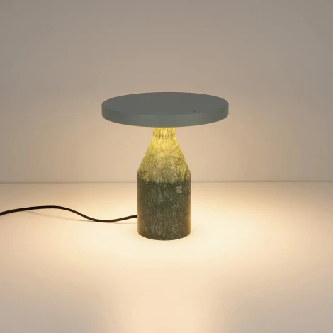 Настольная лампа SP-CROOD-TAB-R22.5x24-7W Warm3200-MIX (SG-GN, 140 deg, 230V) (Arlight, IP20, Мрамор) 061769