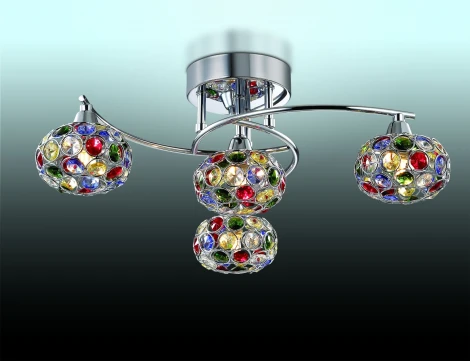 Потолочная люстра Odeon Light Crea Color 2598/4C