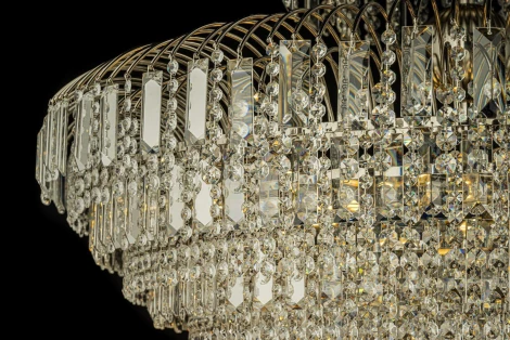 Подвесная люстра Arti Lampadari Salentino E 1.5.80.101 N (220V, хрусталь, на цепи)