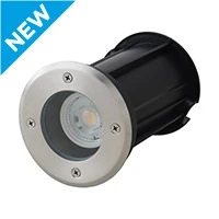 Встраиваемый светильник уличный 1хGU10 35Вт хром, алюминий Apeyron 11-133