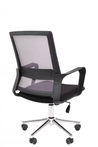 Офисное кресло Chairman 606 Россия TW серый хром 7215748