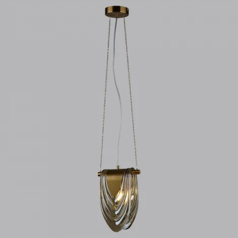 Подвесной светильник Lumion Ochre 6515/1 латунь E14 1*40W 220V (на тросе)