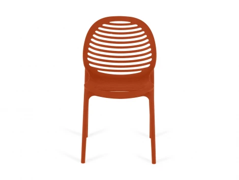 Комплект стульев Spike 4 шт. ОГОГО Обстановочка! 966750 (Пластик/Терракотовый)
