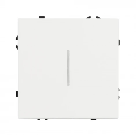 Механизм звонкового выключателя LED SWT-NOBE-MKR1-SFPL-L-WH (230V, 10A) (Arlight, Белый кварц) 061737