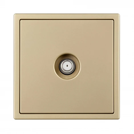 Механизм спутниковой розетки SCT-NOBE-MST1-SFPL-GD (SAT) (Arlight, Золотой песок) 054298