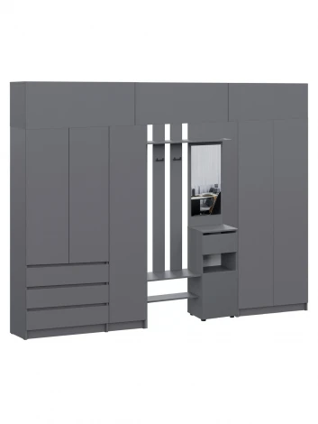 Прихожая Бали, Графит. Комплект 24 Арника 00-00287684