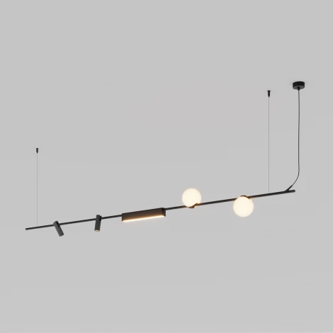 Шинопровод модульный низковольтный подвесной 2м горизонтальный 24V Maytoni Technical Busbar trunkings ArityTRX233-HL-2B