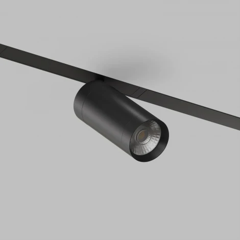 Трековый светильник Denkirs Smart DK8020-BK (LED, 220V, голосовое управление, пульт управления, управление смартфоном, умный дом - Алиса, круглые)